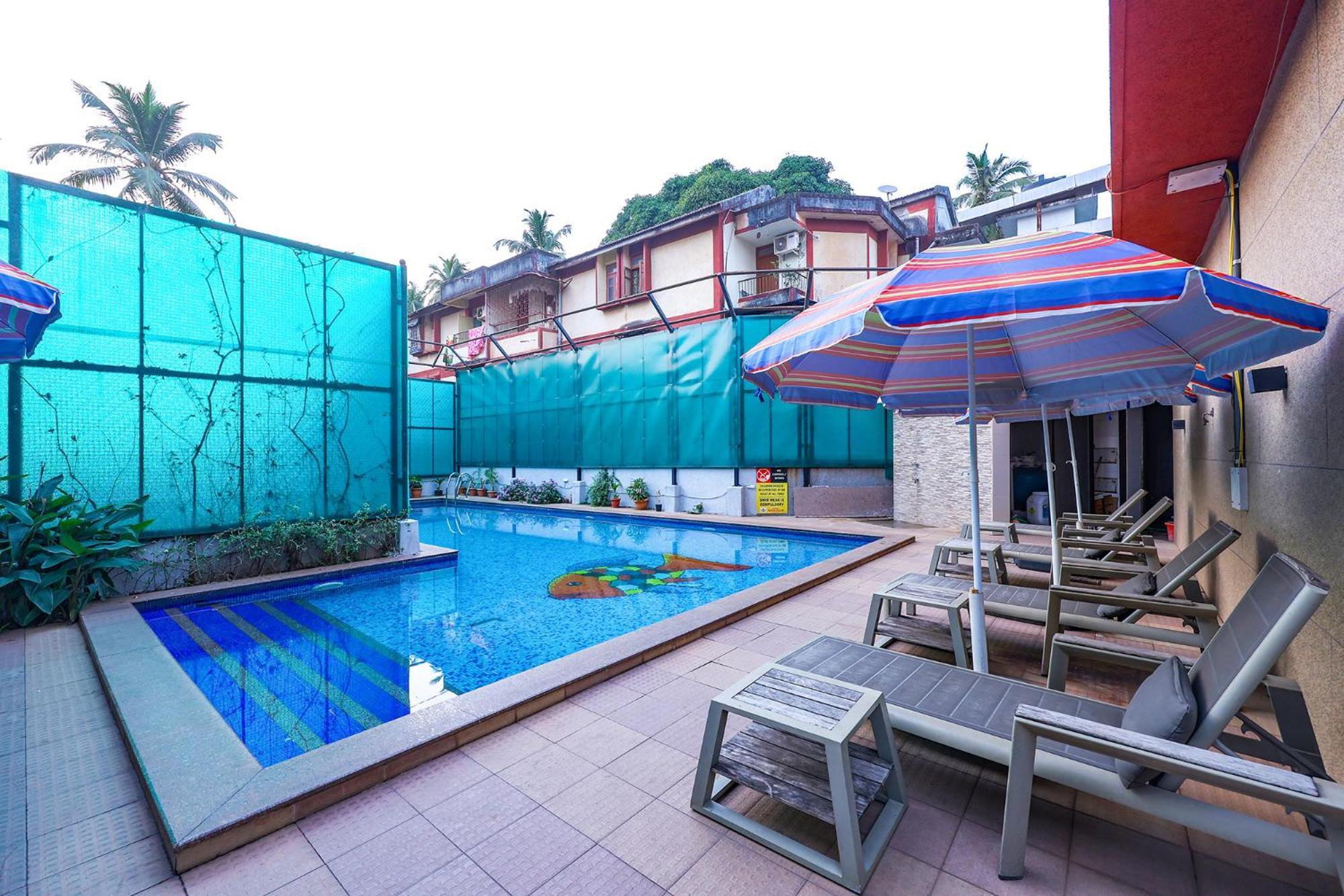 Fabhotel Prime Sarala Crown With Pool - Nr Calangute Beach Kültér fotó