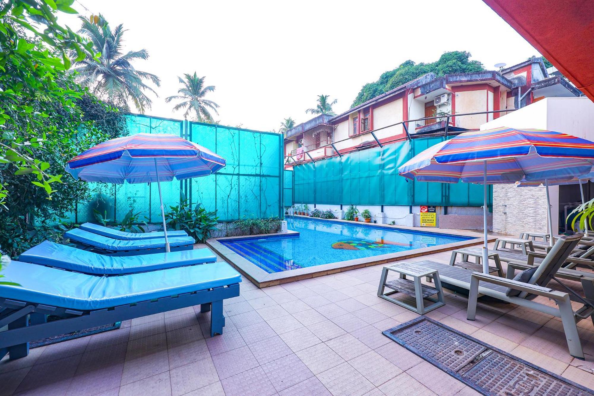 Fabhotel Prime Sarala Crown With Pool - Nr Calangute Beach Kültér fotó